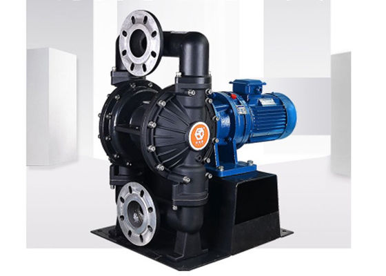 DN80 Electric Diaphragm Pump Cast Steel 480LPM Sludge Transfer